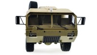 U.S. Militaire leger vrachtwagen V2 8x8 truck 1 op 12 RTR zandkleurig